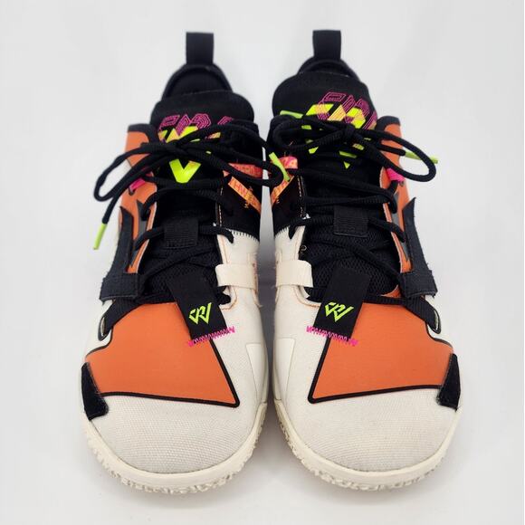 Jordan Why Not Zer0.4 Basketball Shoe Pale Ivory Alpha Orange Volt Black 10.5 main image 9